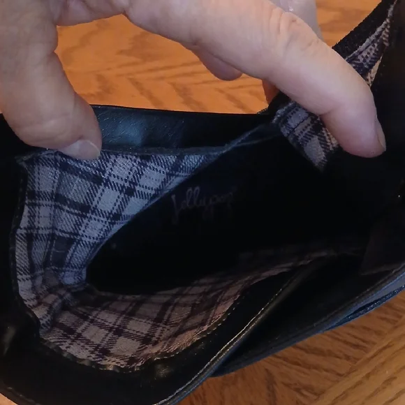 Jellypop Black Ankle Boots with Buckle Detail - Picture 6 of 9